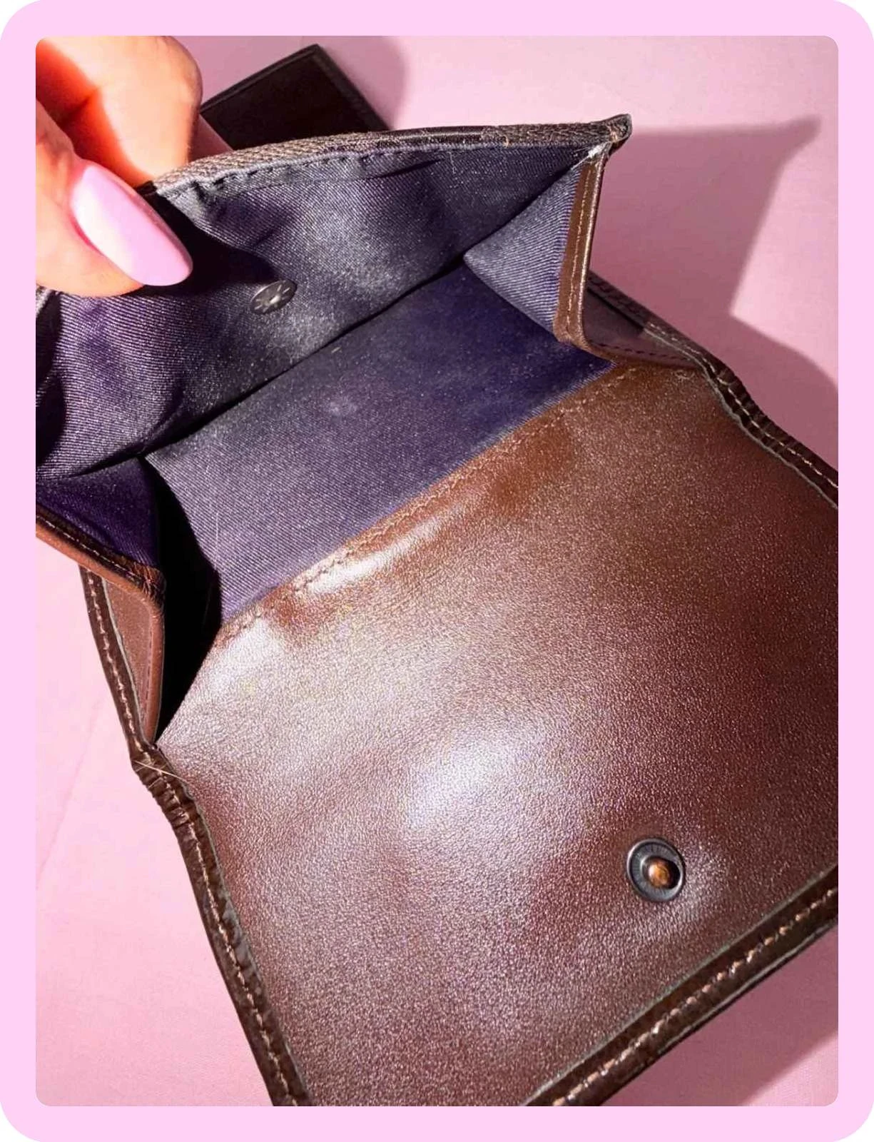 Petite porte-monnaie Longchamp propre – photo 5